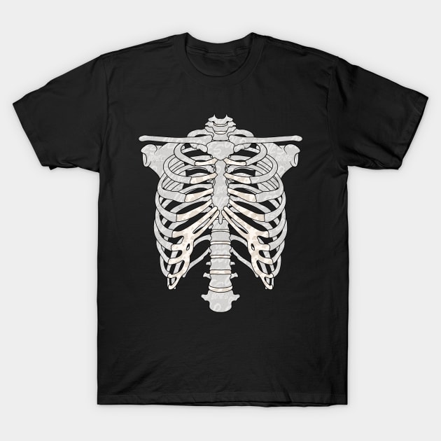 Rib Cage T-Shirt by Gofart